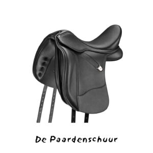 Bates WIDE dressuurzadel brede paarden paardenschuur zadels