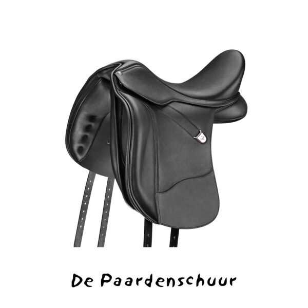Bates WIDE dressuurzadel brede paarden paardenschuur zadels