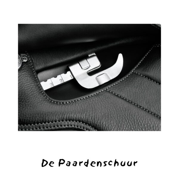 Bates WIDE dressuurzadel HART - Afbeelding 3