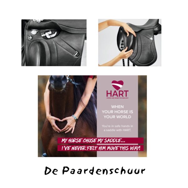 Bates Innova Mono dressuurzadel - Afbeelding 2