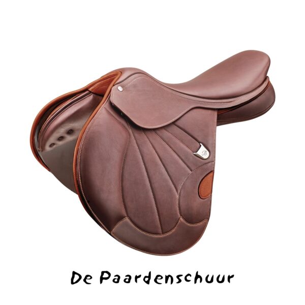 Bates Victrix springzadel bruin zwart paardenschuur zadels springzadels
