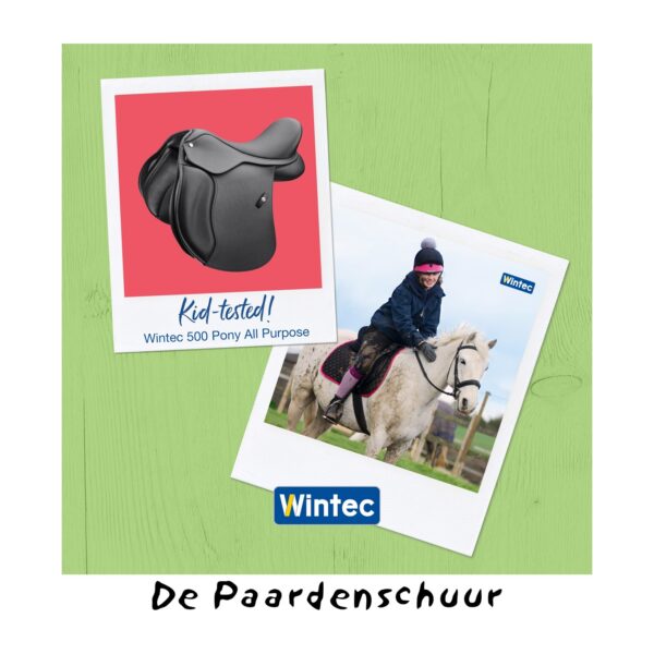 Wintec pony zadel veelzijdig hart zadels veelzijdigheidszadels