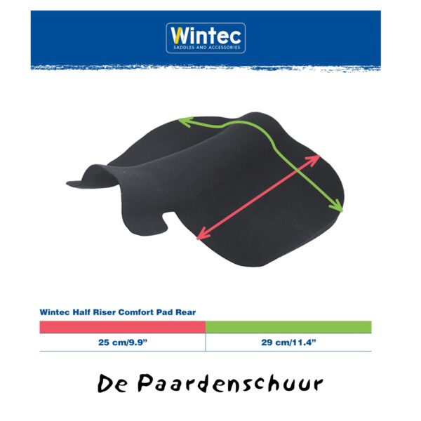 Wintec Half Riser comfort pad BACK - Afbeelding 2