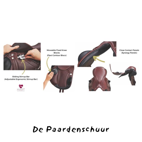 Bates Advanta springzadel - Afbeelding 6
