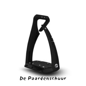 Freejump stijgbeugels Soft Up Pro Plus Crystal Zwart