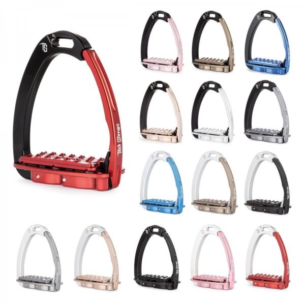 Tech Stirrups stijgbeugel Venice Plus EVO "shock absorbing" - Afbeelding 2