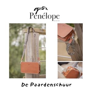 Penelope tas Lizzie 100% rundleer schoudertas