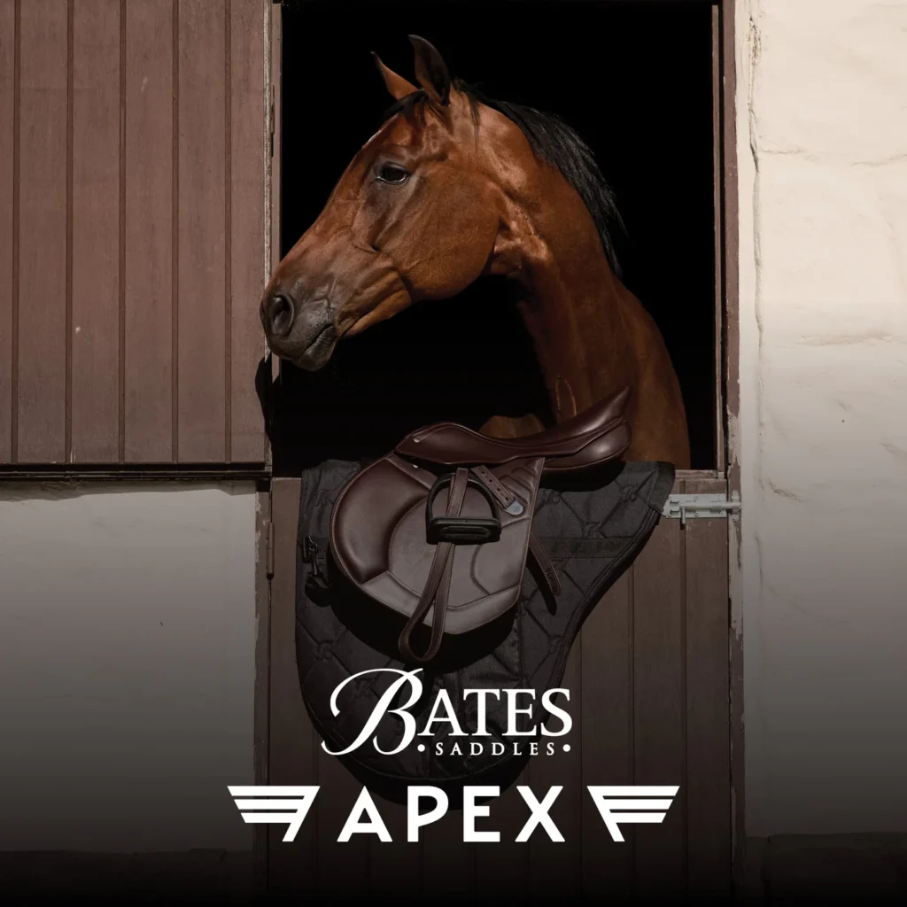 Bates apex zadel technologie voor de topsport