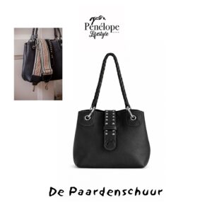 Zabelia leren tas penelope lifestyle collectie